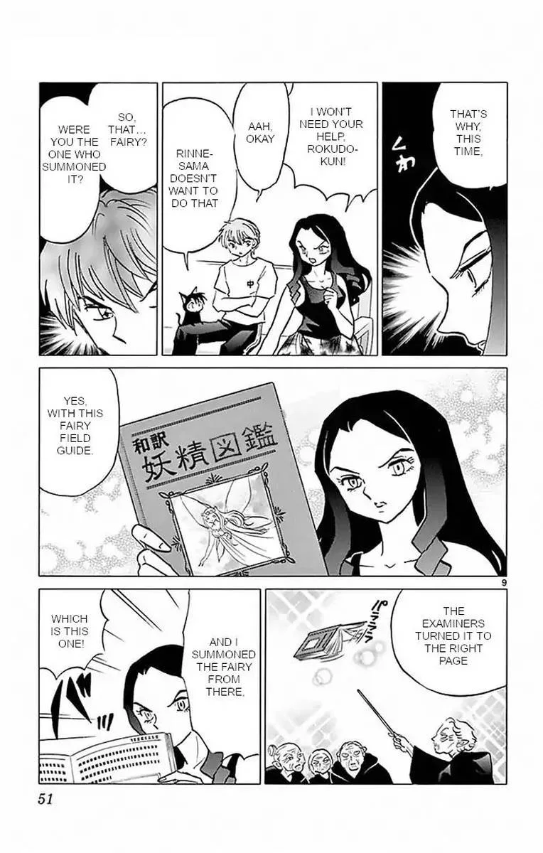 Kyoukai no Rinne Chapter 381 page 9