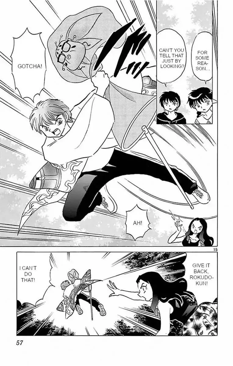 Kyoukai no Rinne Chapter 381 page 15