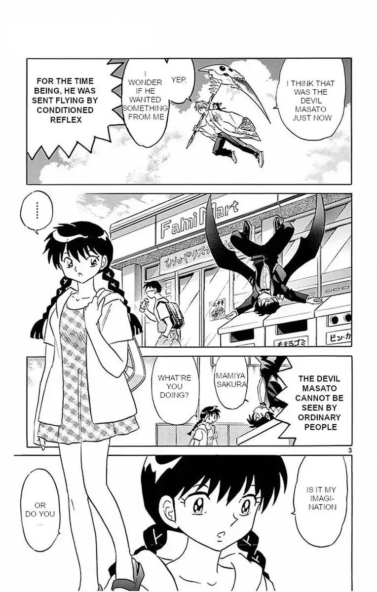 Kyoukai no Rinne Chapter 383 page 3