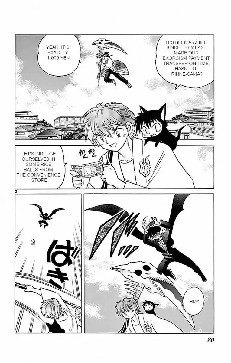 Kyoukai no Rinne Chapter 383 page 2