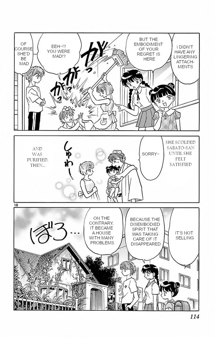 Kyoukai no Rinne Chapter 384 page 18