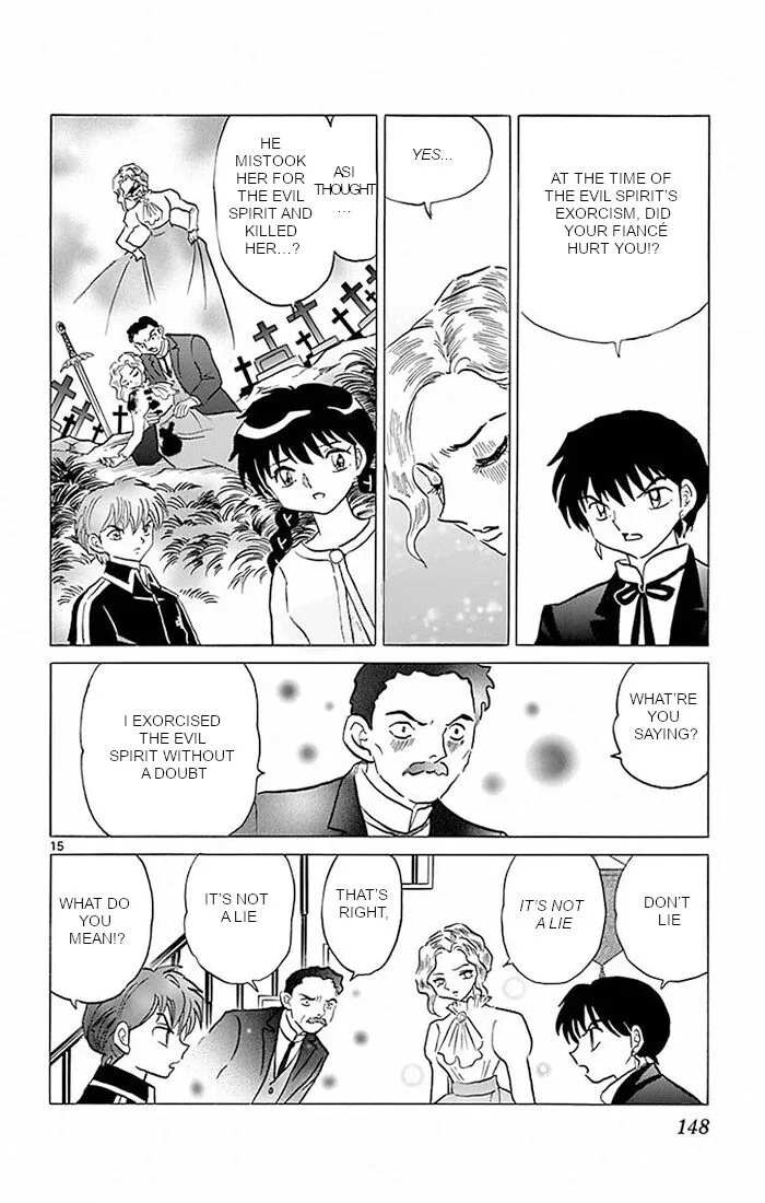 Kyoukai no Rinne Chapter 386 page 15