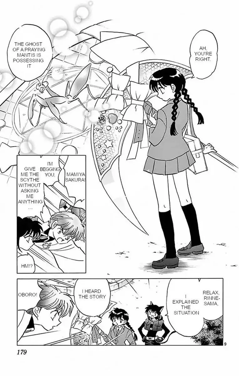 Kyoukai no Rinne Chapter 388 page 9