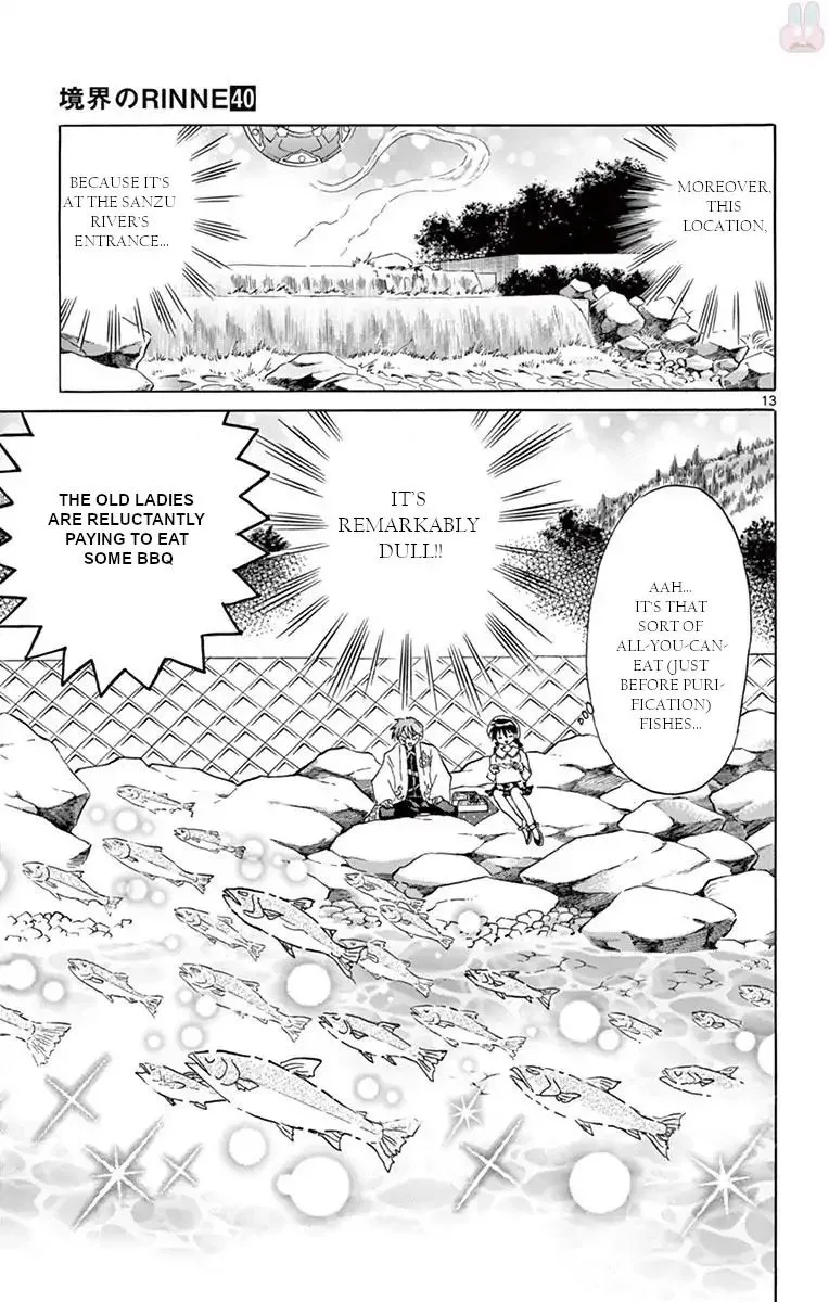 Kyoukai no Rinne Chapter 389 page 13