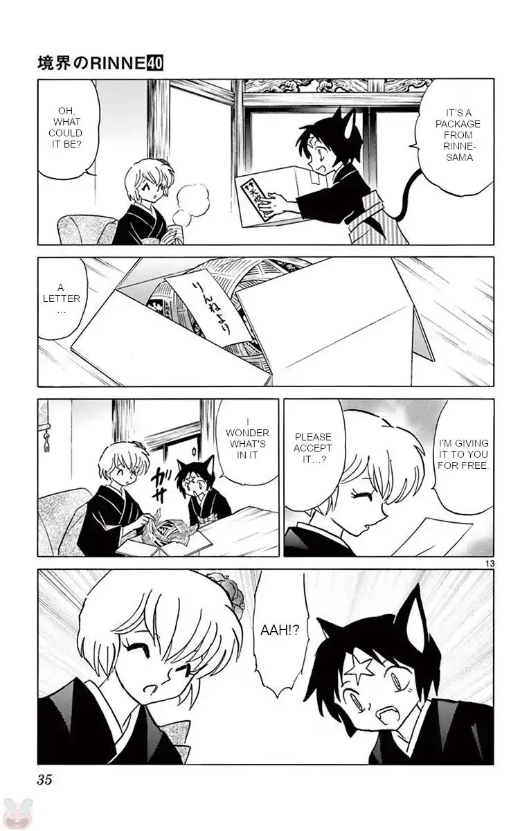 Kyoukai no Rinne Chapter 390 page 13