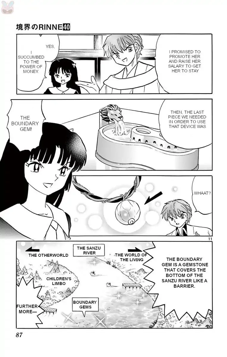 Kyoukai no Rinne Chapter 393 page 11