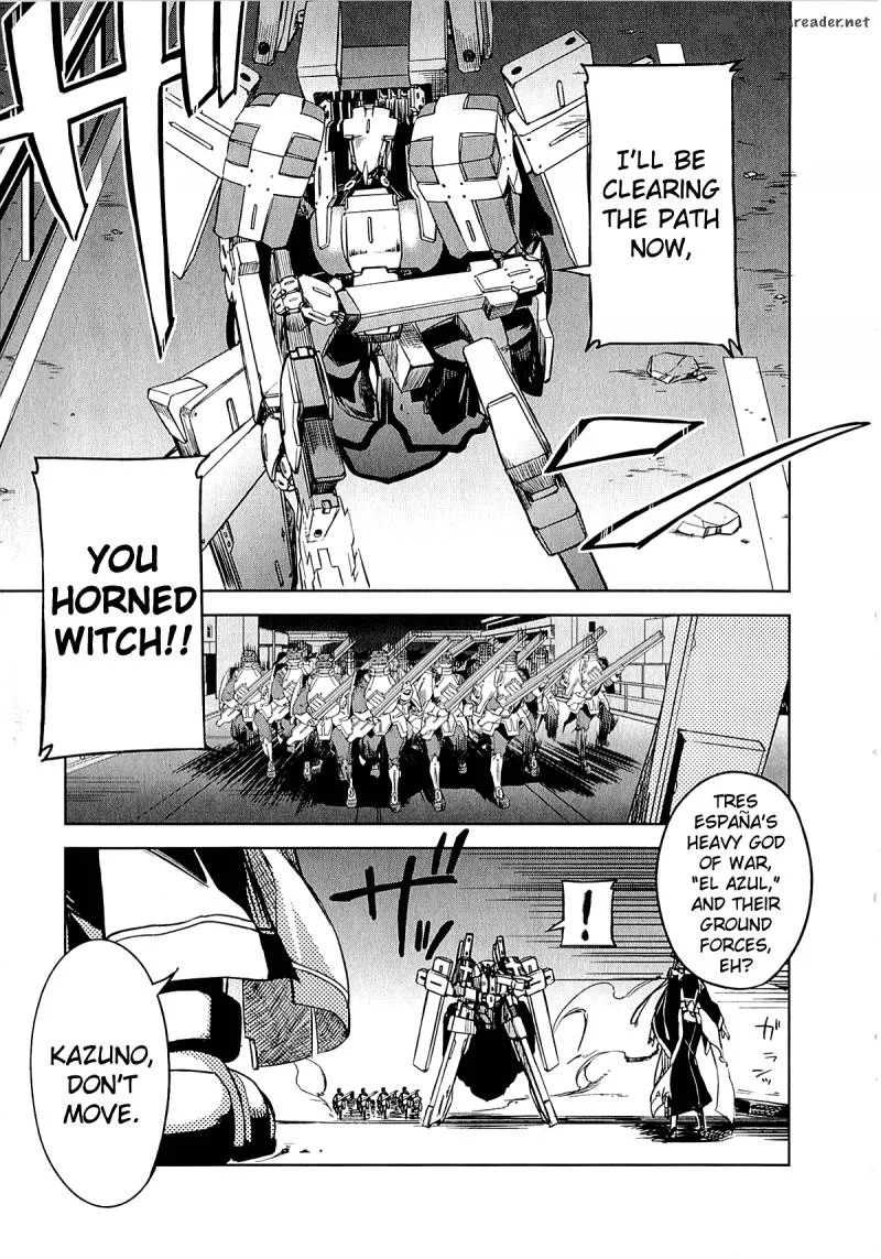 Kyoukai Senjou no Horizon Chapter 10 page 21