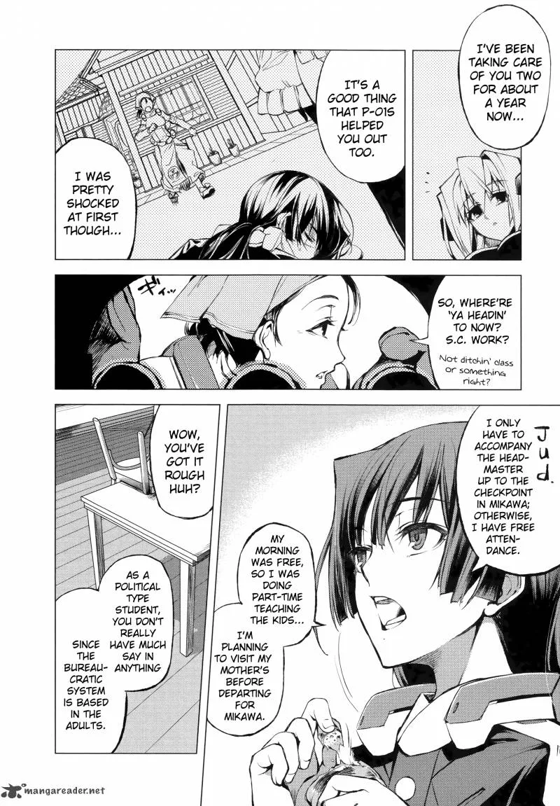 Kyoukai Senjou no Horizon Chapter 2 page 5