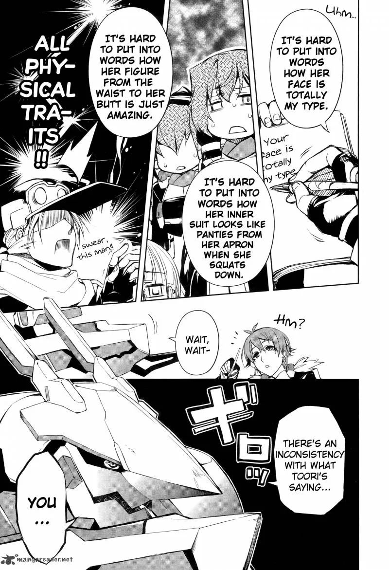 Kyoukai Senjou no Horizon Chapter 4 page 4