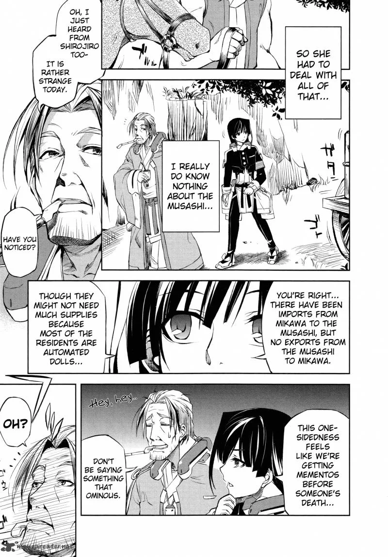 Kyoukai Senjou no Horizon Chapter 4 page 22
