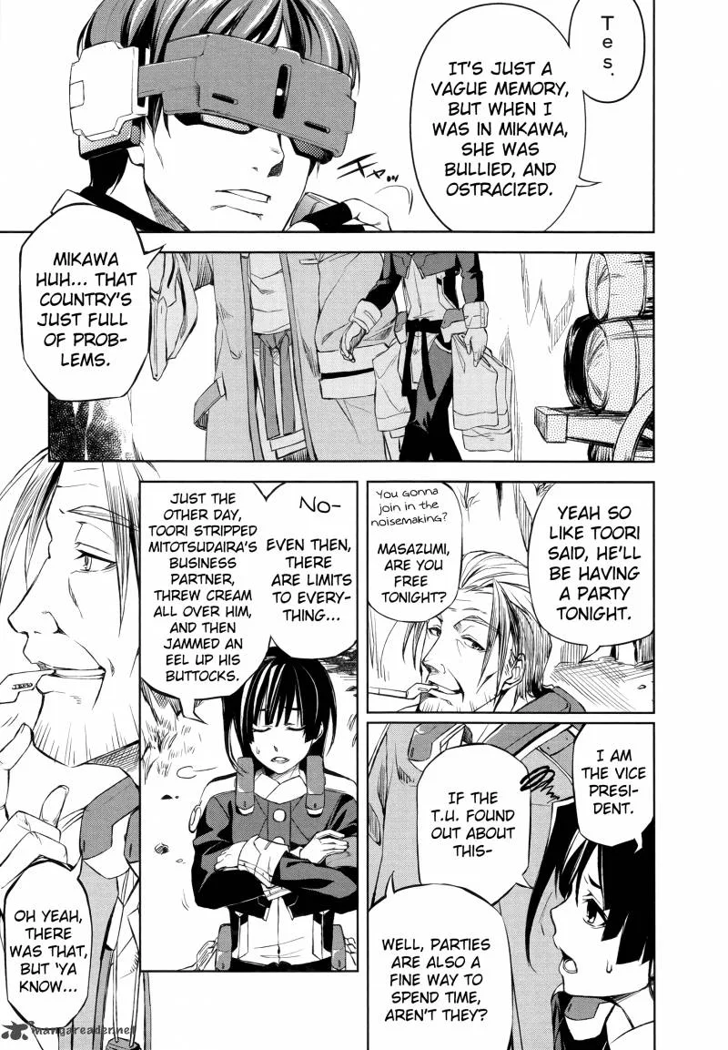 Kyoukai Senjou no Horizon Chapter 4 page 20