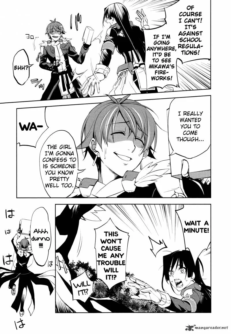 Kyoukai Senjou no Horizon Chapter 6 page 22