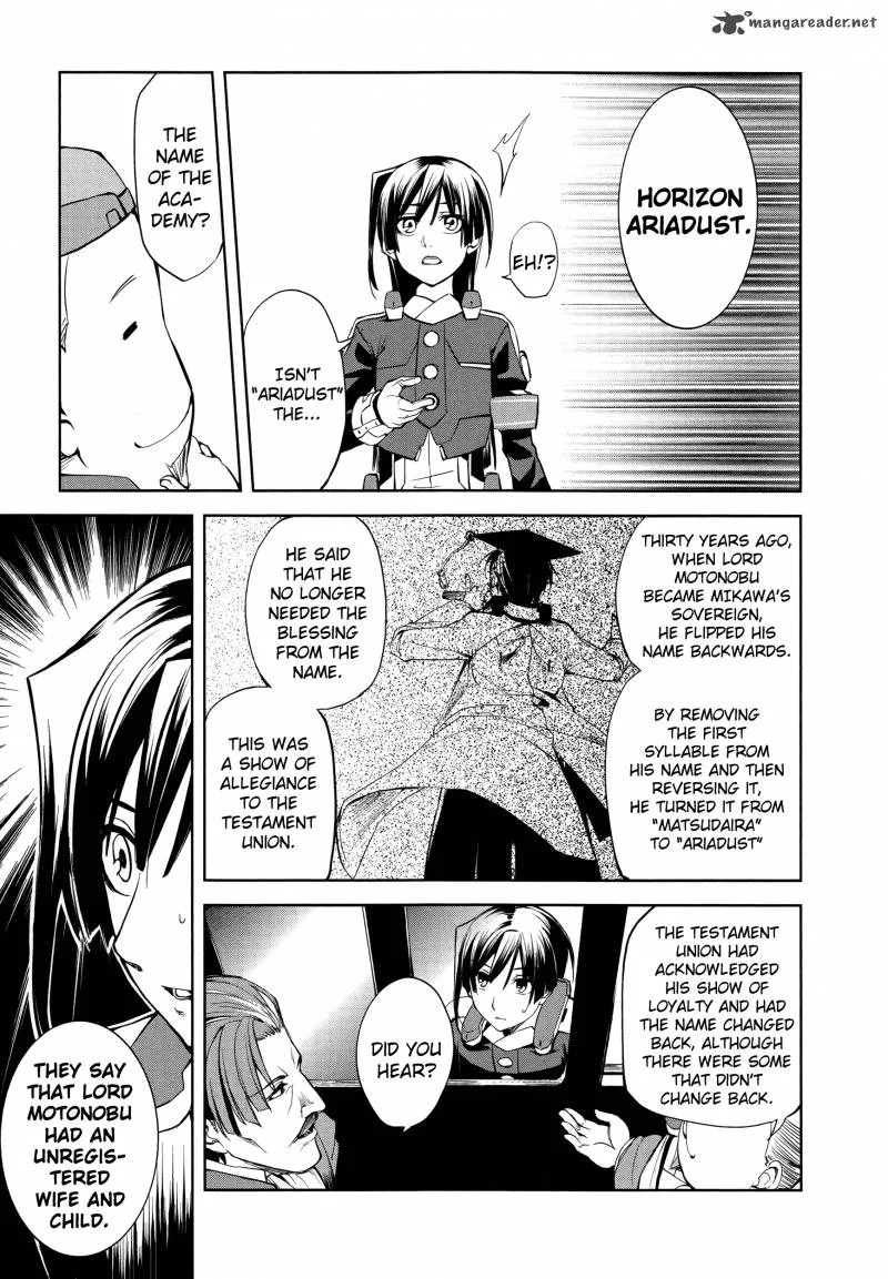 Kyoukai Senjou no Horizon Chapter 6 page 24