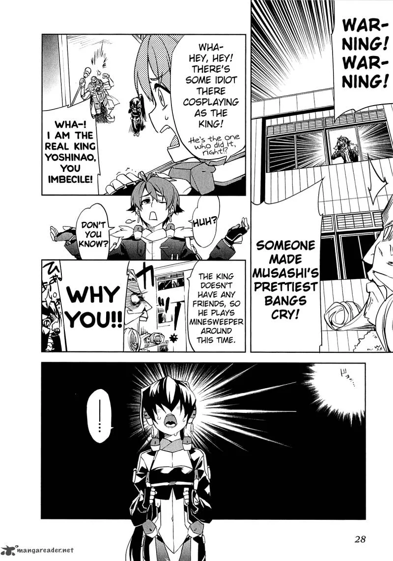 Kyoukai Senjou no Horizon Chapter 7 page 32