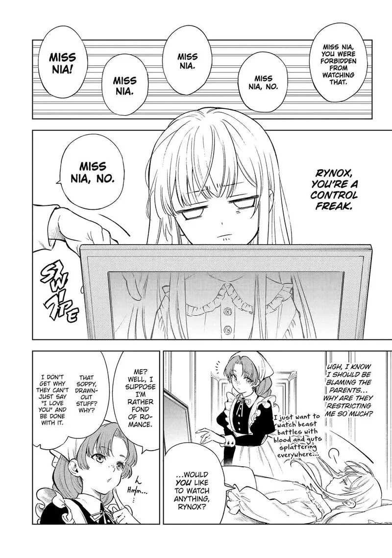 Kyouran Reijou Nia Liston - Byoujaku Reijou ni Tensei shita Kamigoroshi no Bujin no Karei Naru Musouroku Chapter 1 page 19