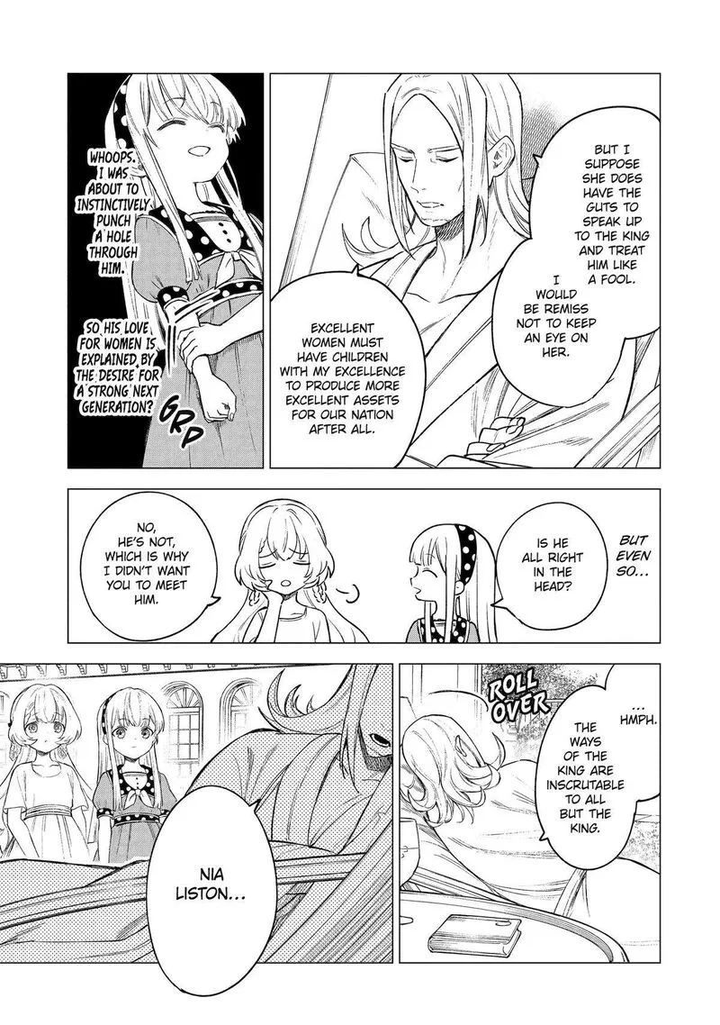 Kyouran Reijou Nia Liston - Byoujaku Reijou ni Tensei shita Kamigoroshi no Bujin no Karei Naru Musouroku Chapter 12 page 34