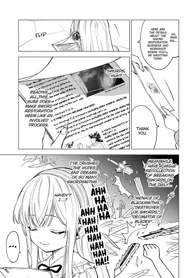 Kyouran Reijou Nia Liston - Byoujaku Reijou ni Tensei shita Kamigoroshi no Bujin no Karei Naru Musouroku Chapter 2 page 11
