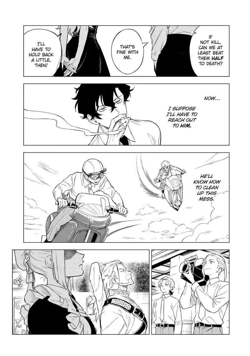 Kyouran Reijou Nia Liston - Byoujaku Reijou ni Tensei shita Kamigoroshi no Bujin no Karei Naru Musouroku Chapter 33 page 37