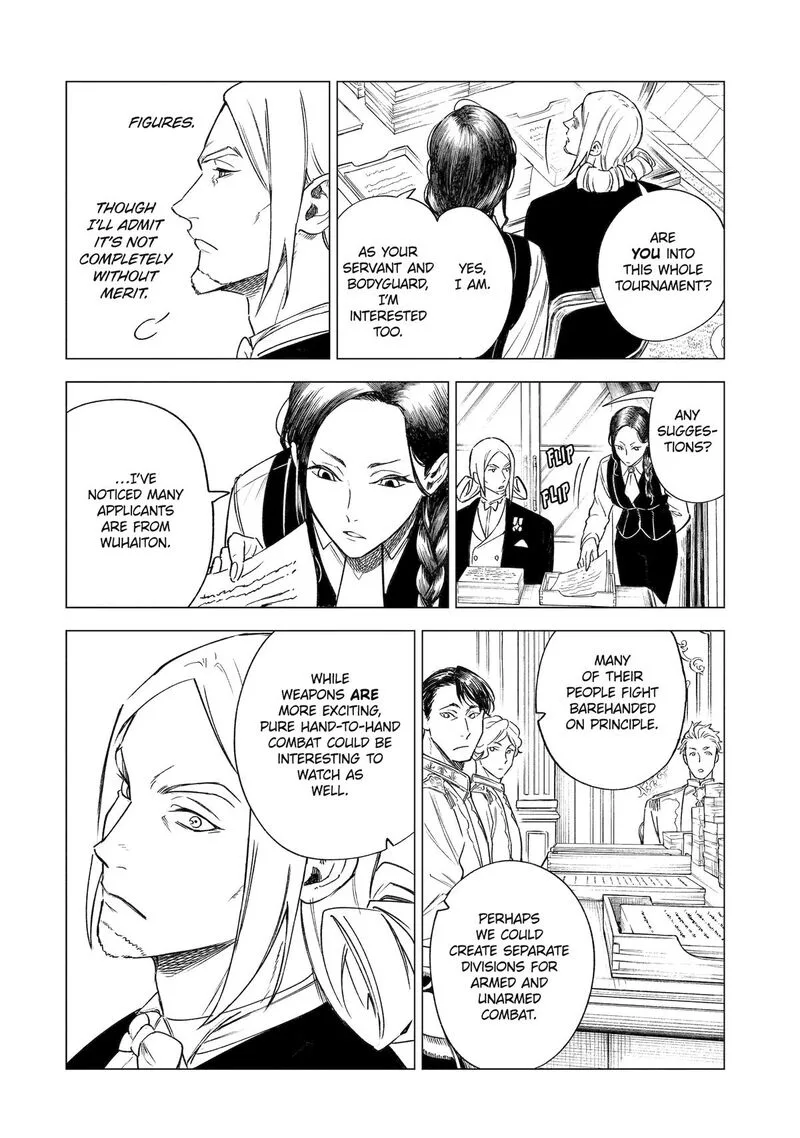 Kyouran Reijou Nia Liston - Byoujaku Reijou ni Tensei shita Kamigoroshi no Bujin no Karei Naru Musouroku Chapter 35 page 12