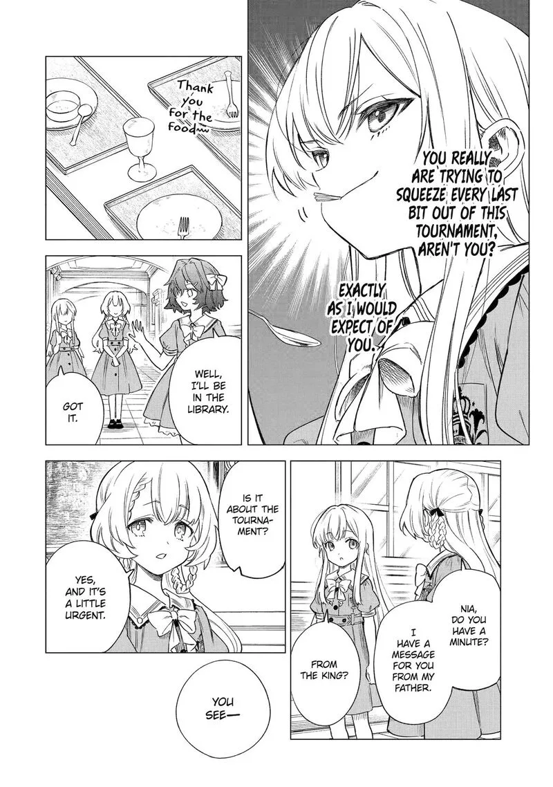 Kyouran Reijou Nia Liston - Byoujaku Reijou ni Tensei shita Kamigoroshi no Bujin no Karei Naru Musouroku Chapter 35 page 18