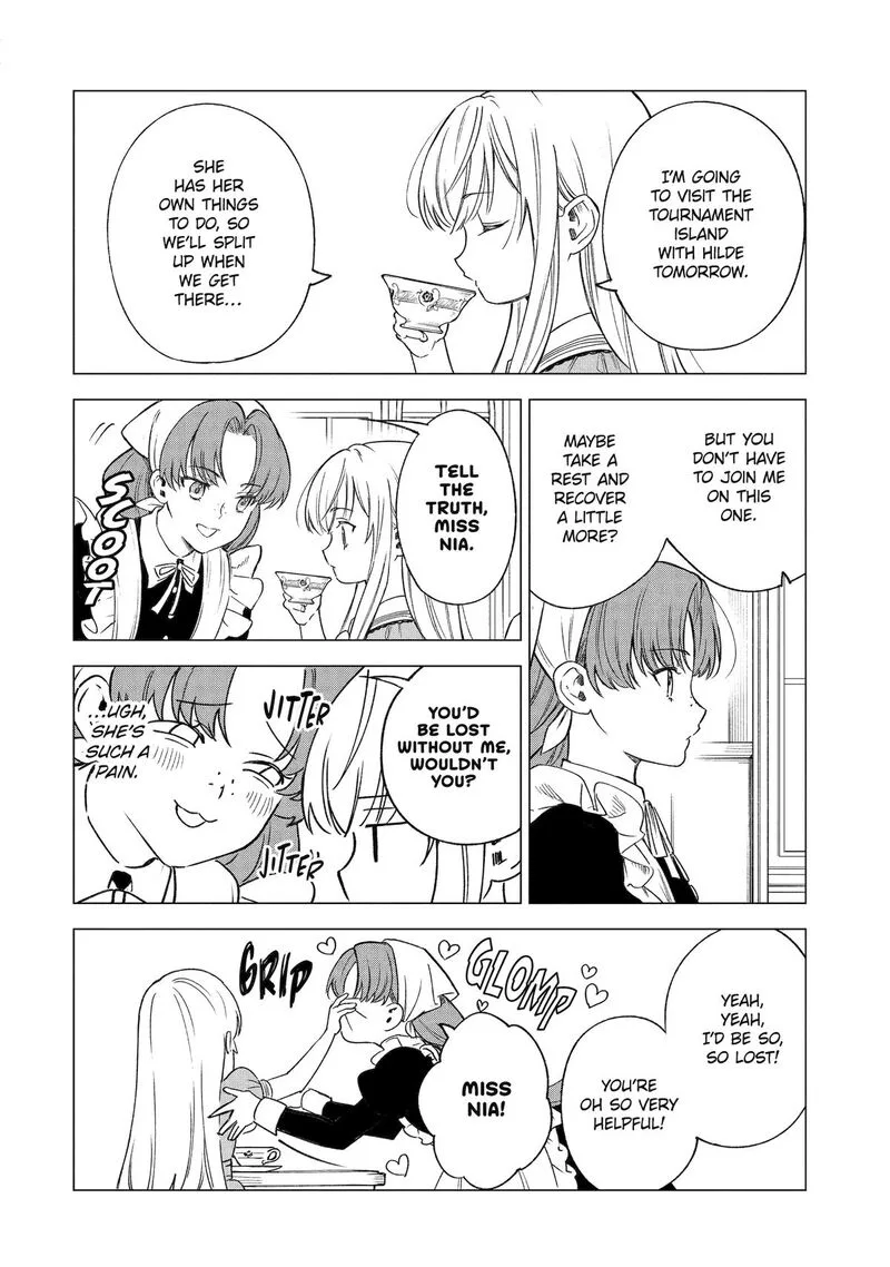 Kyouran Reijou Nia Liston - Byoujaku Reijou ni Tensei shita Kamigoroshi no Bujin no Karei Naru Musouroku Chapter 35 page 22