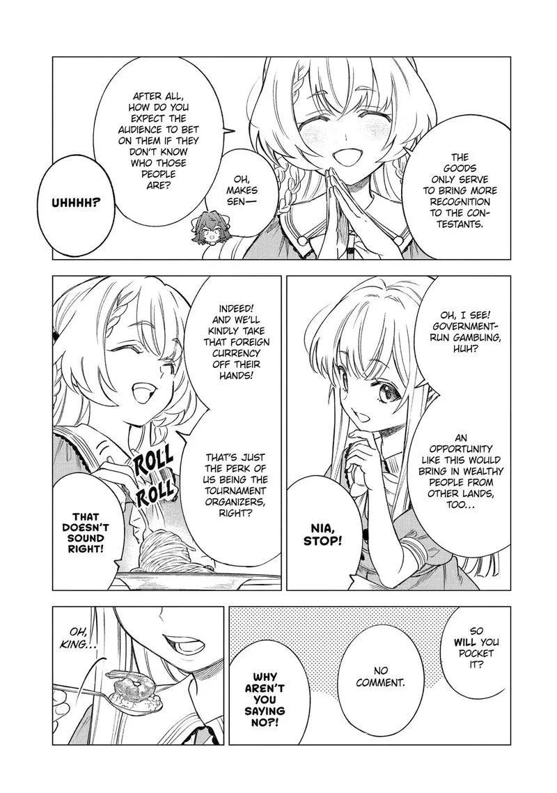 Kyouran Reijou Nia Liston - Byoujaku Reijou ni Tensei shita Kamigoroshi no Bujin no Karei Naru Musouroku Chapter 35 page 17