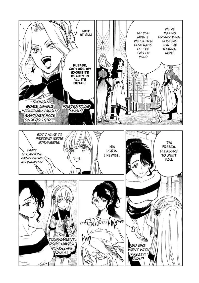 Kyouran Reijou Nia Liston - Byoujaku Reijou ni Tensei shita Kamigoroshi no Bujin no Karei Naru Musouroku Chapter 36 page 11