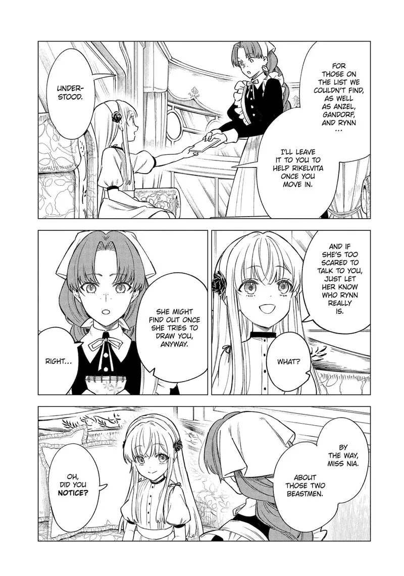 Kyouran Reijou Nia Liston - Byoujaku Reijou ni Tensei shita Kamigoroshi no Bujin no Karei Naru Musouroku Chapter 36 page 33
