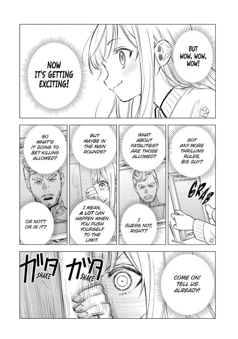 Kyouran Reijou Nia Liston - Byoujaku Reijou ni Tensei shita Kamigoroshi no Bujin no Karei Naru Musouroku Chapter 37 page 2