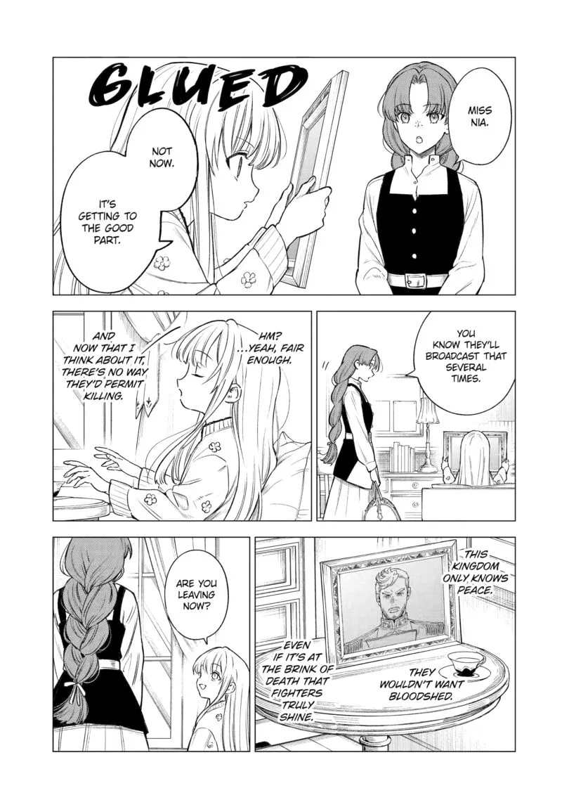 Kyouran Reijou Nia Liston - Byoujaku Reijou ni Tensei shita Kamigoroshi no Bujin no Karei Naru Musouroku Chapter 37 page 3