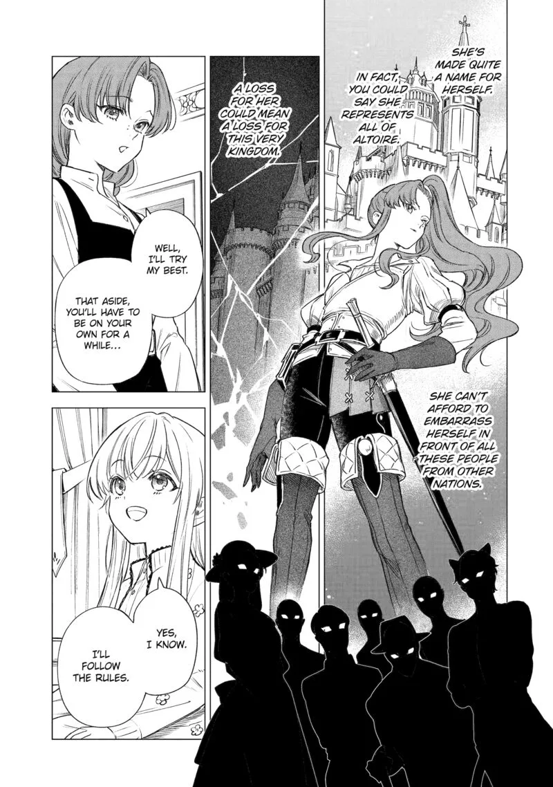 Kyouran Reijou Nia Liston - Byoujaku Reijou ni Tensei shita Kamigoroshi no Bujin no Karei Naru Musouroku Chapter 37 page 5