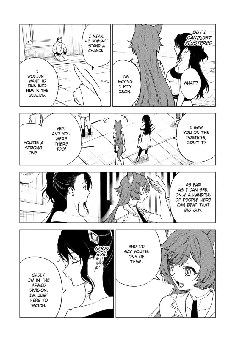Kyouran Reijou Nia Liston - Byoujaku Reijou ni Tensei shita Kamigoroshi no Bujin no Karei Naru Musouroku Chapter 38 page 12