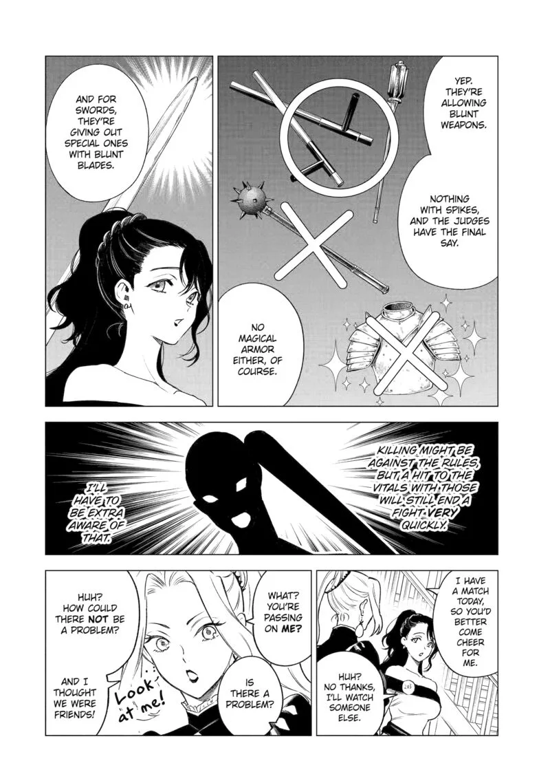 Kyouran Reijou Nia Liston - Byoujaku Reijou ni Tensei shita Kamigoroshi no Bujin no Karei Naru Musouroku Chapter 38 page 4