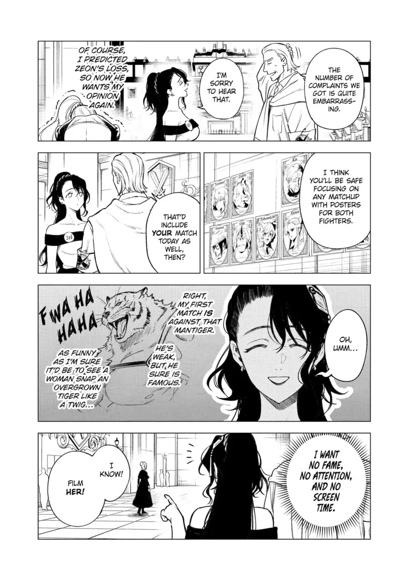 Kyouran Reijou Nia Liston - Byoujaku Reijou ni Tensei shita Kamigoroshi no Bujin no Karei Naru Musouroku Chapter 39 page 3