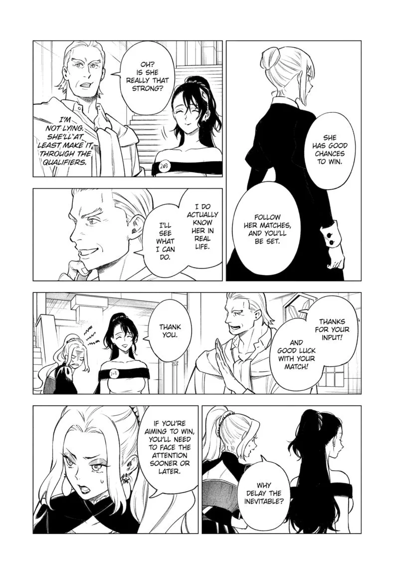 Kyouran Reijou Nia Liston - Byoujaku Reijou ni Tensei shita Kamigoroshi no Bujin no Karei Naru Musouroku Chapter 39 page 4