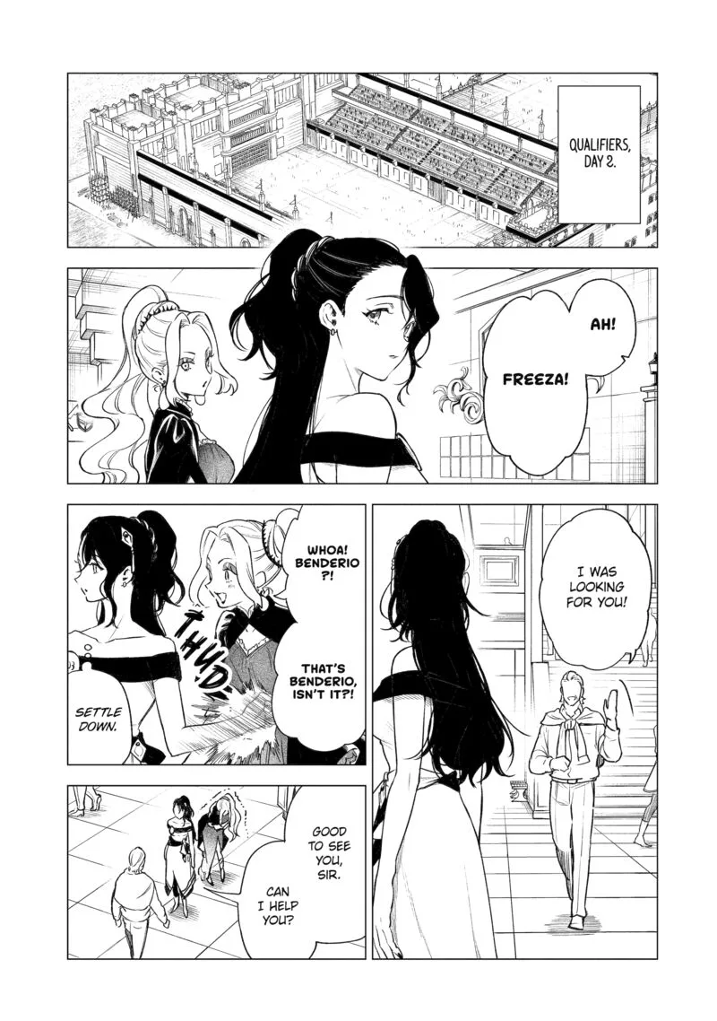 Kyouran Reijou Nia Liston - Byoujaku Reijou ni Tensei shita Kamigoroshi no Bujin no Karei Naru Musouroku Chapter 39 page 1