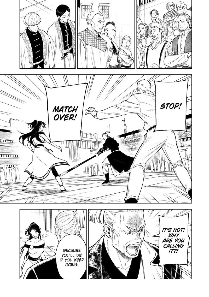 Kyouran Reijou Nia Liston - Byoujaku Reijou ni Tensei shita Kamigoroshi no Bujin no Karei Naru Musouroku Chapter 40 page 5