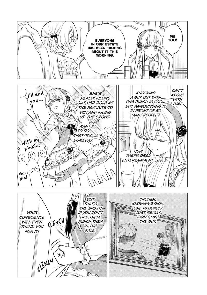 Kyouran Reijou Nia Liston - Byoujaku Reijou ni Tensei shita Kamigoroshi no Bujin no Karei Naru Musouroku Chapter 41 page 35