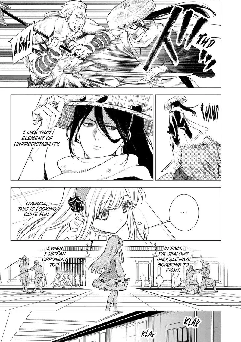 Kyouran Reijou Nia Liston - Byoujaku Reijou ni Tensei shita Kamigoroshi no Bujin no Karei Naru Musouroku Chapter 42 page 11
