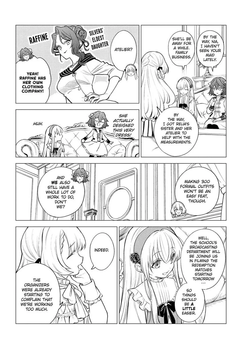 Kyouran Reijou Nia Liston - Byoujaku Reijou ni Tensei shita Kamigoroshi no Bujin no Karei Naru Musouroku Chapter 44 page 4