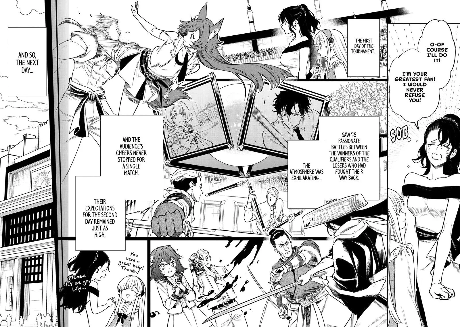 Kyouran Reijou Nia Liston - Byoujaku Reijou ni Tensei shita Kamigoroshi no Bujin no Karei Naru Musouroku Chapter 46 page 33