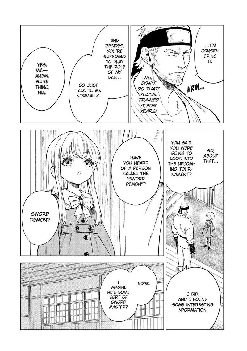 Kyouran Reijou Nia Liston - Byoujaku Reijou ni Tensei shita Kamigoroshi no Bujin no Karei Naru Musouroku Chapter 8 page 10