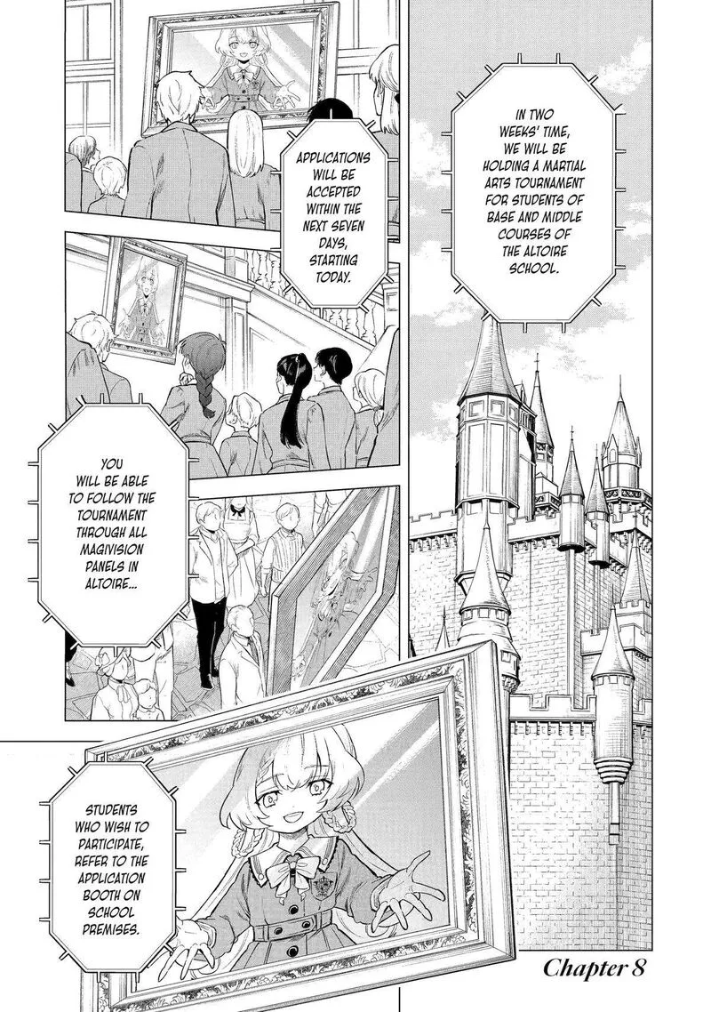 Kyouran Reijou Nia Liston - Byoujaku Reijou ni Tensei shita Kamigoroshi no Bujin no Karei Naru Musouroku Chapter 8 page 1