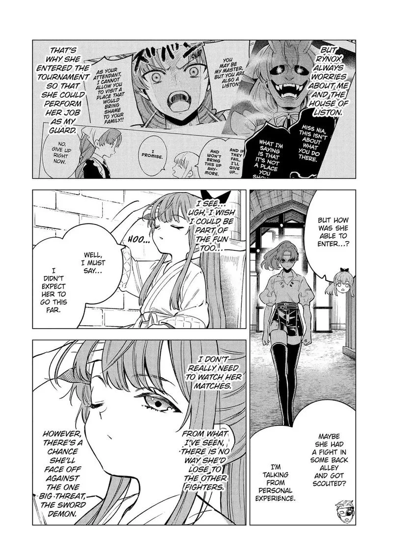 Kyouran Reijou Nia Liston - Byoujaku Reijou ni Tensei shita Kamigoroshi no Bujin no Karei Naru Musouroku Chapter 9 page 2