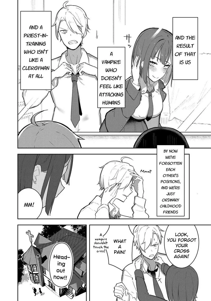 Kyuuketsuki-san wa Chitoraretai Chapter 1 page 8