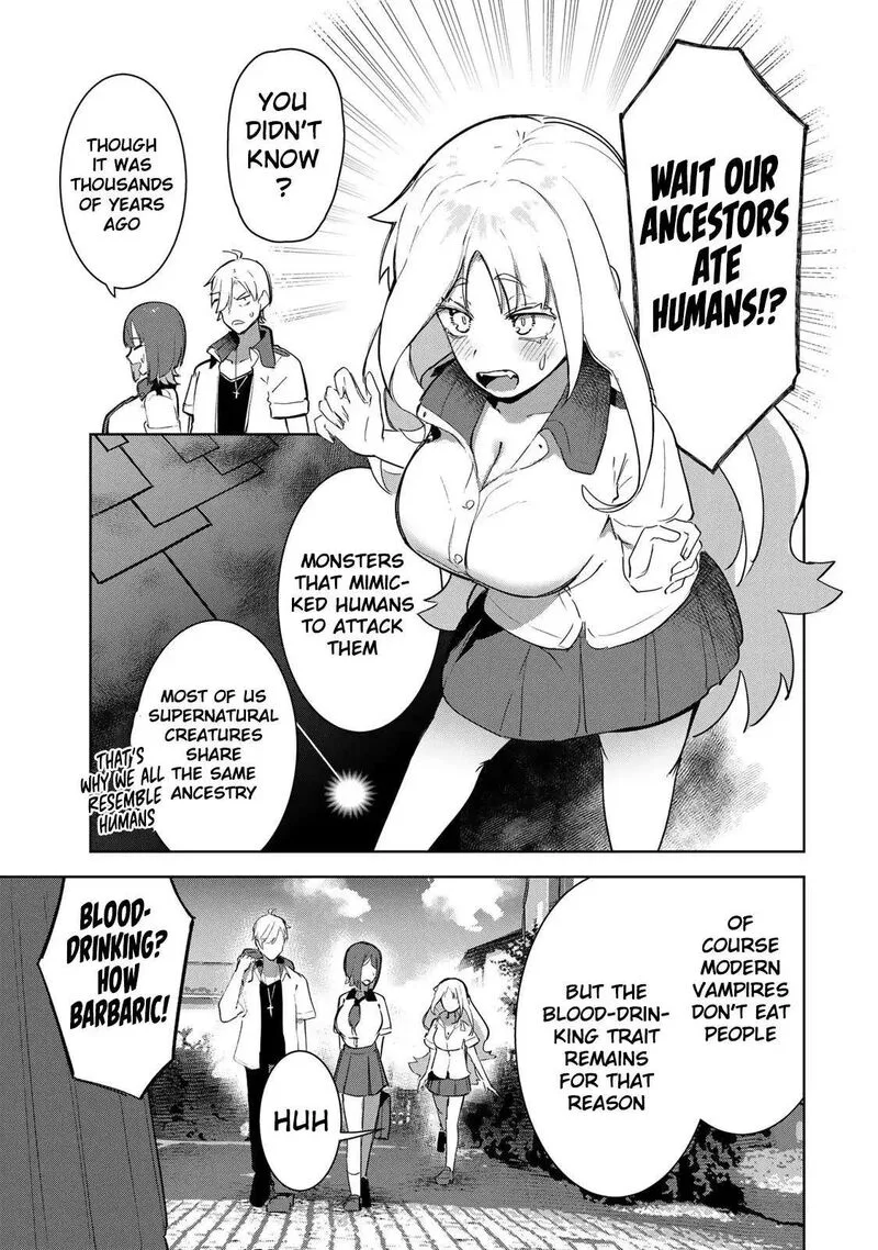 Kyuuketsuki-san wa Chitoraretai Chapter 12 page 4