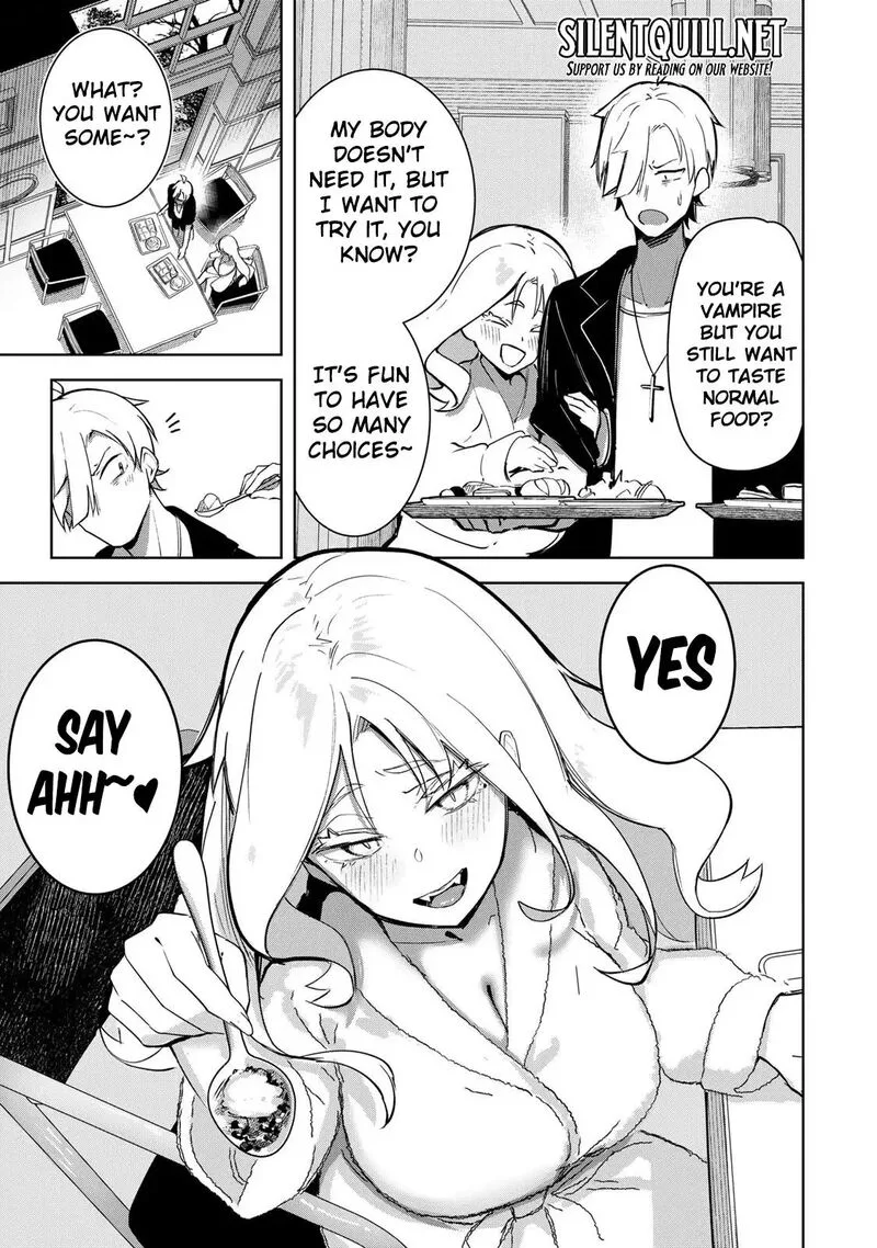 Kyuuketsuki-san wa Chitoraretai Chapter 18 page 6