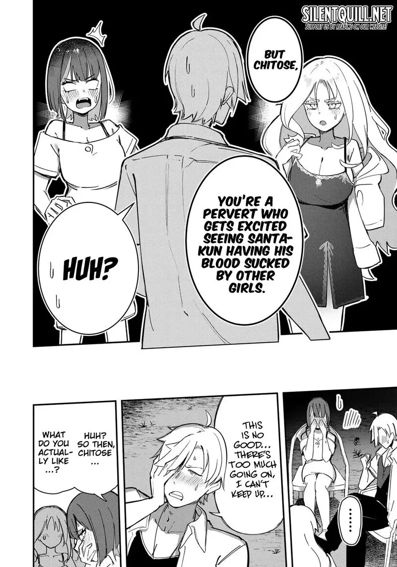 Kyuuketsuki-san wa Chitoraretai Chapter 22 page 7