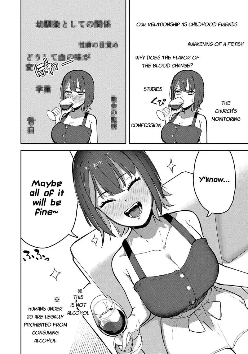 Kyuuketsuki-san wa Chitoraretai Chapter 3 page 6