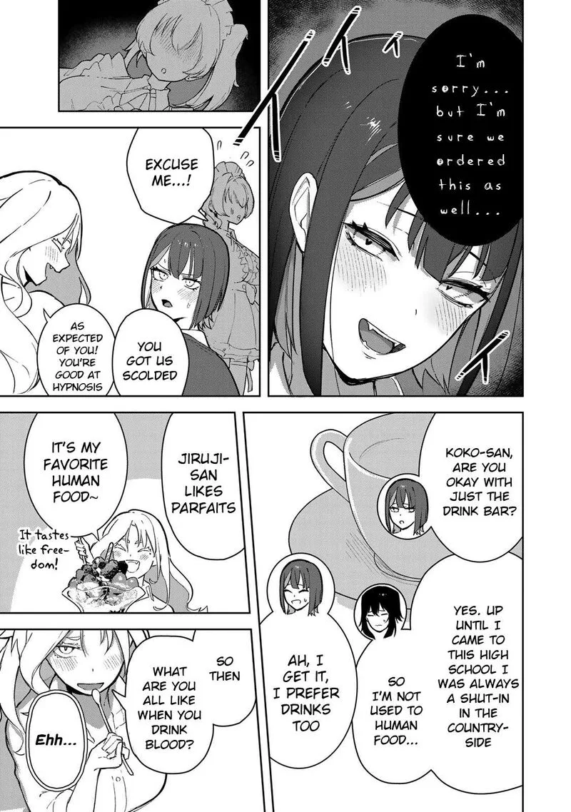 Kyuuketsuki-san wa Chitoraretai Chapter 4 page 9